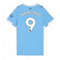 Manchester City Erling Haaland #9 Domáci Ženy futbalový dres 2025-26 Krátky Rukáv